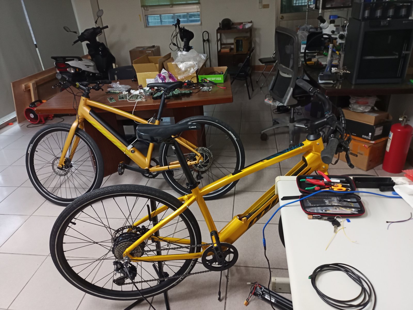 Ebikes in office